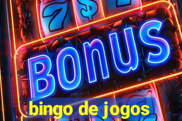 bingo de jogos