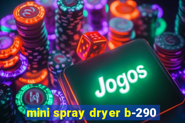 mini spray dryer b-290