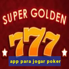 app para jogar poker