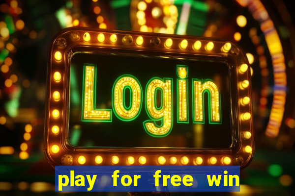 play for free win for real bingo