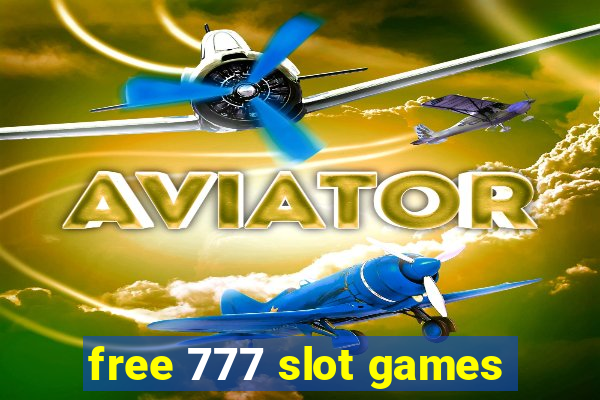 free 777 slot games