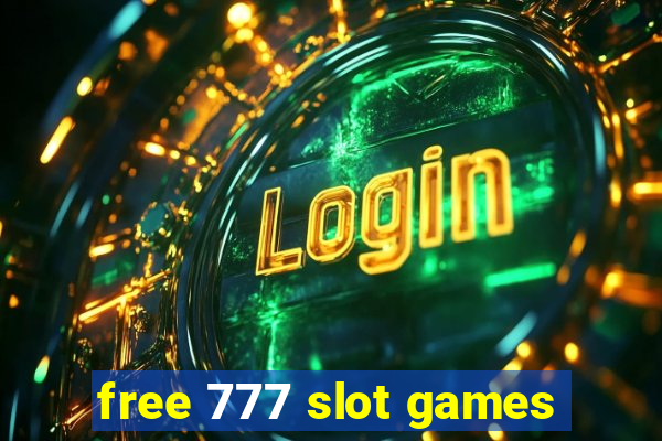 free 777 slot games