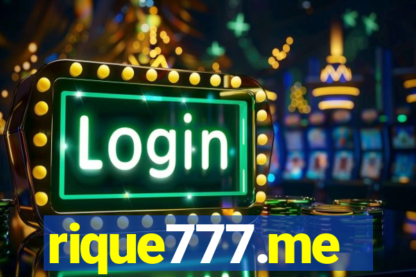 rique777.me