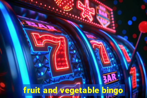 fruit and vegetable bingo