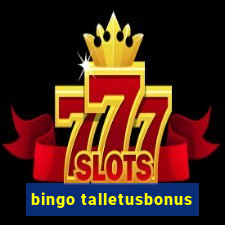 bingo talletusbonus