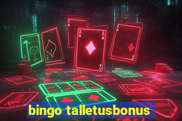 bingo talletusbonus