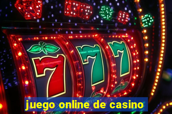 juego online de casino