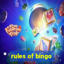 rules of bingo