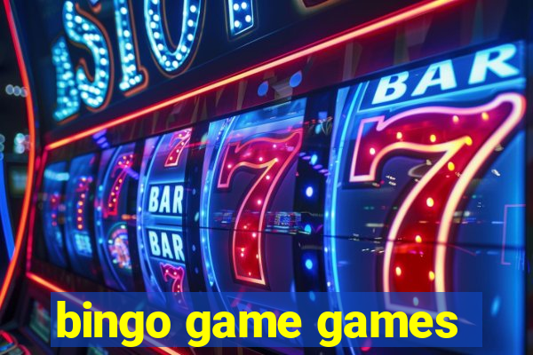 bingo game games