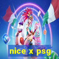 nice x psg