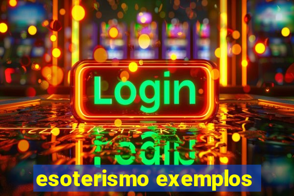 esoterismo exemplos