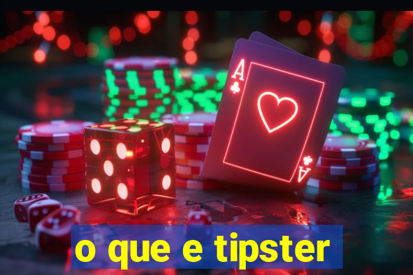 o que e tipster