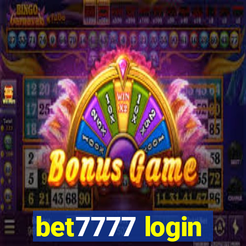 bet7777 login