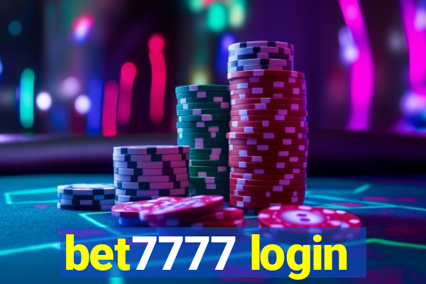 bet7777 login