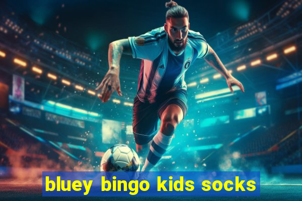 bluey bingo kids socks