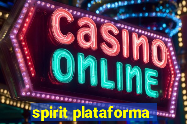 spirit plataforma