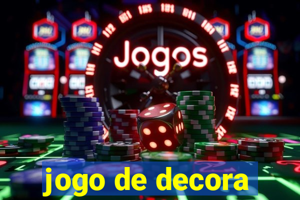 jogo de decora