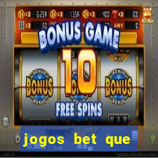 jogos bet que pagam no cadastro