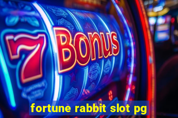 fortune rabbit slot pg