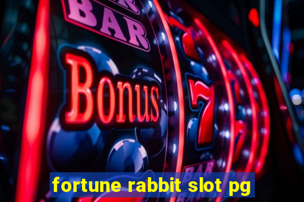 fortune rabbit slot pg