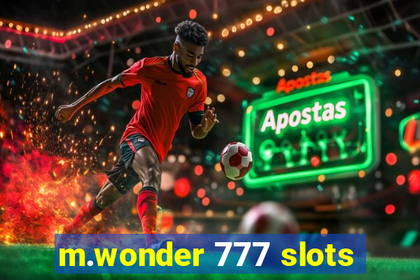 m.wonder 777 slots