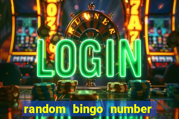 random bingo number generator 1-90