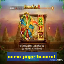 como jogar bacarat