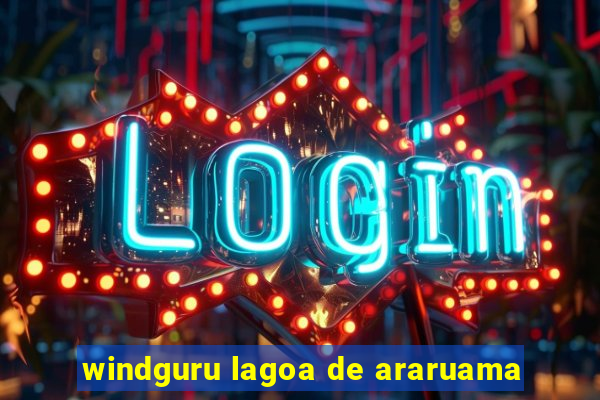 windguru lagoa de araruama