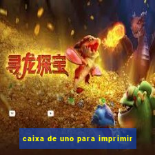 caixa de uno para imprimir