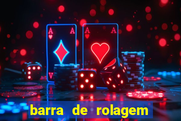 barra de rolagem descendo sozinha win10