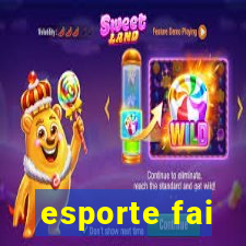 esporte fai