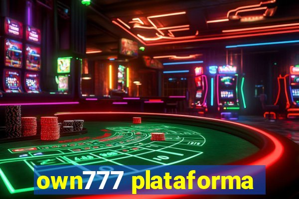 own777 plataforma