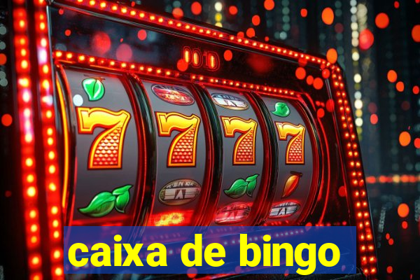 caixa de bingo