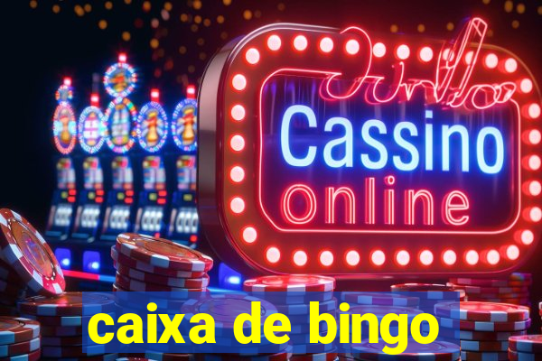 caixa de bingo