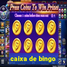 caixa de bingo