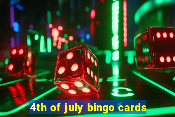 4th of july bingo cards