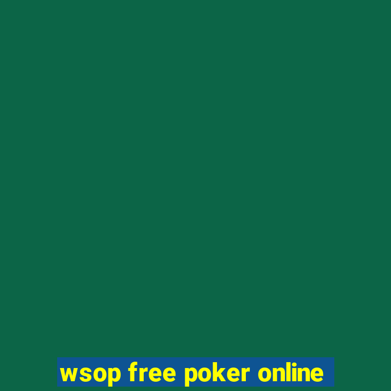 wsop free poker online