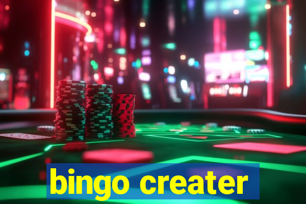 bingo creater