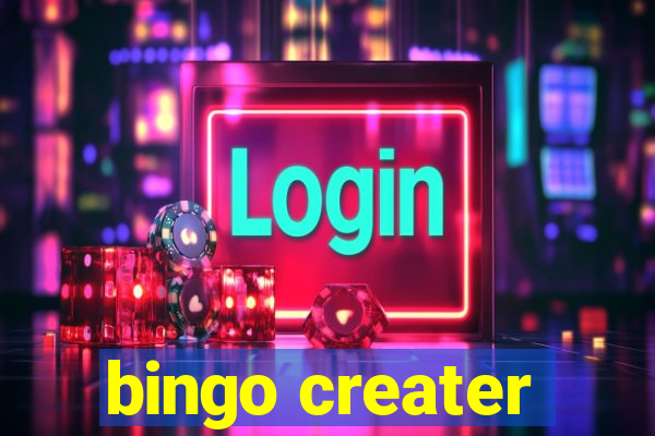 bingo creater