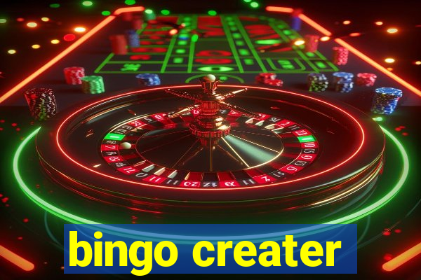 bingo creater