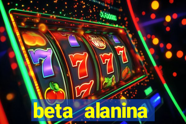 beta alanina aumenta a pressao