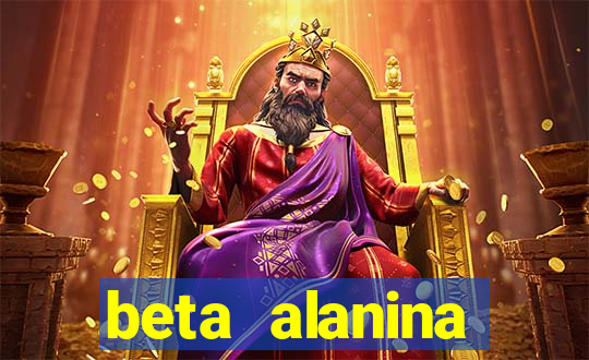 beta alanina aumenta a pressao