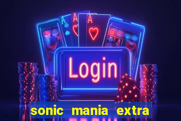 sonic mania extra slot amy