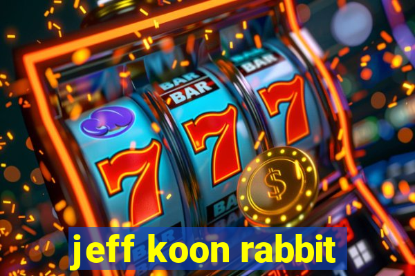 jeff koon rabbit