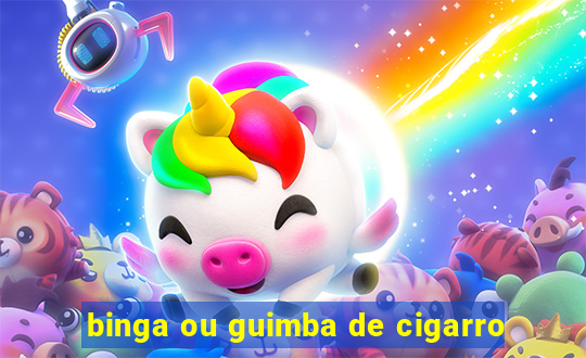 binga ou guimba de cigarro