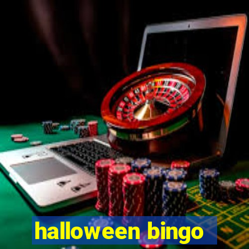 halloween bingo