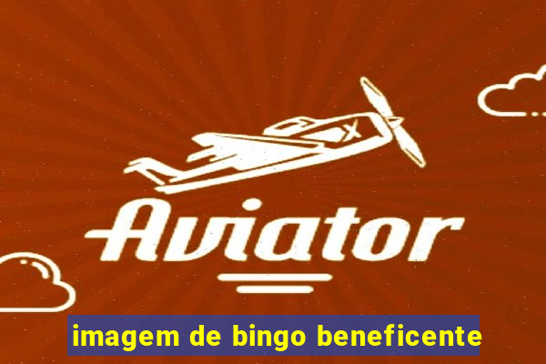 imagem de bingo beneficente