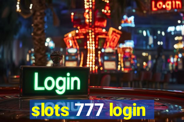 slots 777 login