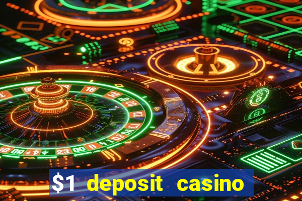 $1 deposit casino book of dead