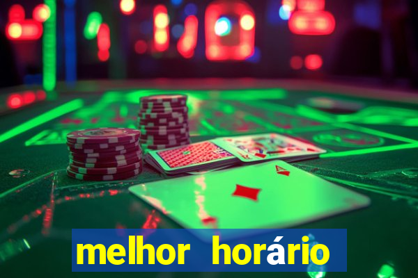 melhor horário para jogar fortune rabbit à noite